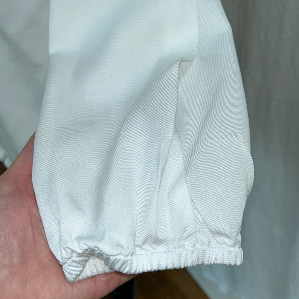 White House/Black Market: White, Tie Blouse: Size Small - Picture 5 of 9